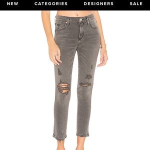 NWT AGOLDE Sophie High Rise Crop Jeans